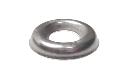 Stainless Steel Screw Cup Washers - Stamped