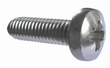 Stainless Steel Machine Screws - Pan Pozi Head, DIN 7985