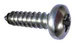 Stainless Steel Self Tapping Screws - Pan Head, Pozi Drive, DIN 7981