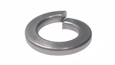 Stainless Steel Locking Washers, Single Coil Spring, DIN 127